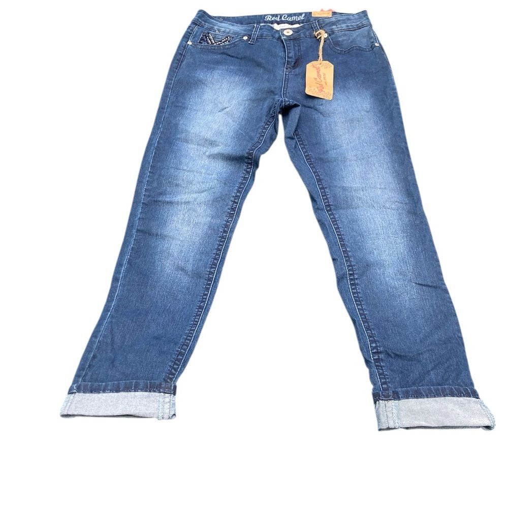 Red Camel blue denim straight leg comfy and casual jeans